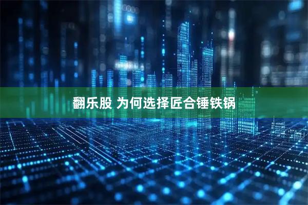 翻乐股 为何选择匠合锤铁锅