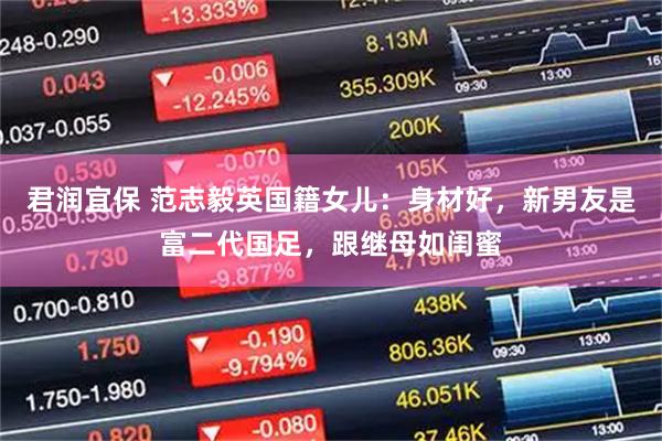 君润宜保 范志毅英国籍女儿：身材好，新男友是富二代国足，跟继母如闺蜜