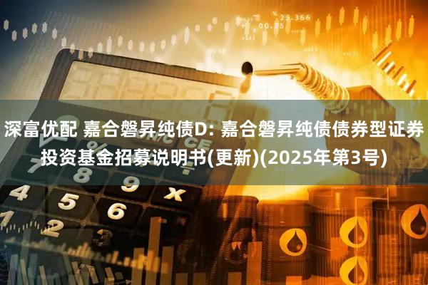 深富优配 嘉合磐昇纯债D: 嘉合磐昇纯债债券型证券投资基金招募说明书(更新)(2025年第3号)